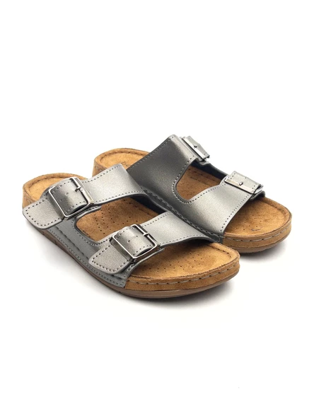 Bento 41001 Kadın Çift Toka Comfort Günlük Terlik - 7