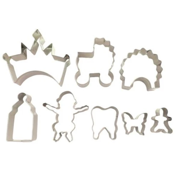 KURABİYE KESİCİ ÇOCUK SETİ 9 LU - Resim 2