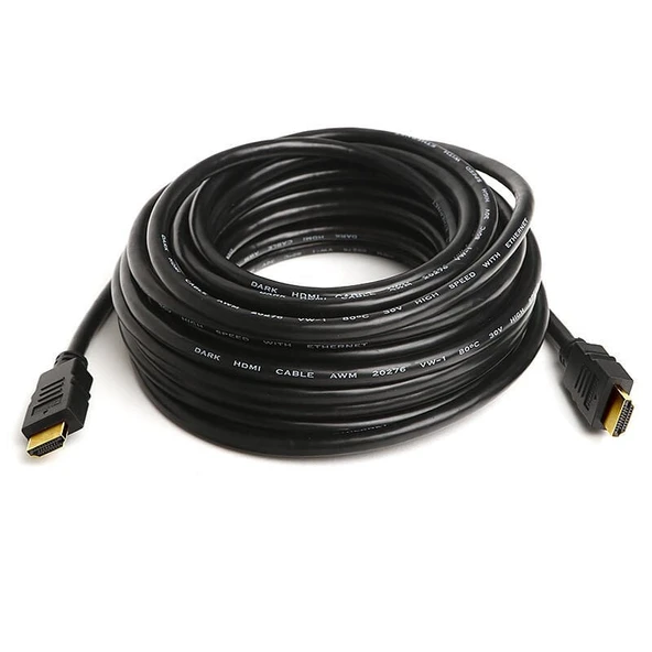 DARK 15 Metre 4K - 3D, Ağ Destekli,Altın Uçlu HDMI Kablo DK-HD-CV14L1500 - 2