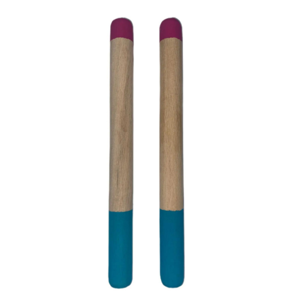 EĞİTİCİ AHŞAP RİTİM ÇUBUĞU - 1 ÇİFT (2 Adet) - 2