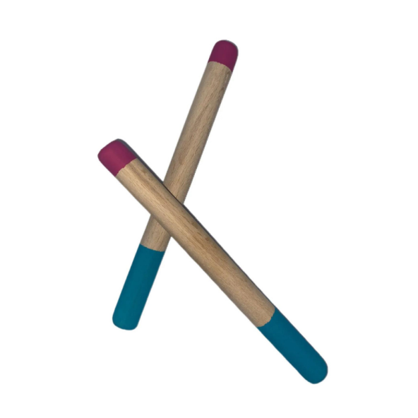 EĞİTİCİ AHŞAP RİTİM ÇUBUĞU - 1 ÇİFT (2 Adet) - 3
