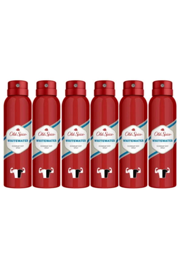 Old Spice Whitewater Deodorant 150 Ml X 6 Adet