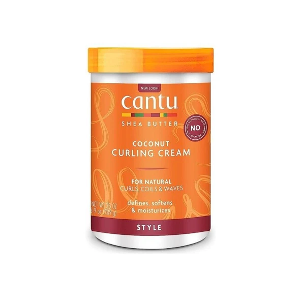 Cantu Doğal Saçlar İçin Hindistan Cevizli Bukle Yapıcı Saç Kremi 709 gr