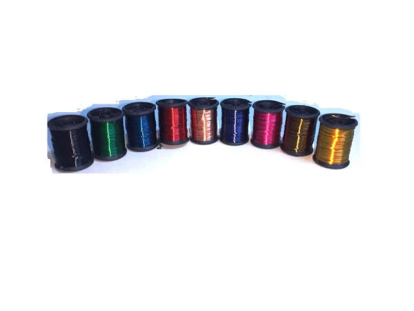 Hayal Sepeti başlangıç filografi sanatı Makara Tel - 0.3mm ince - 9 Farklı Renk - 5