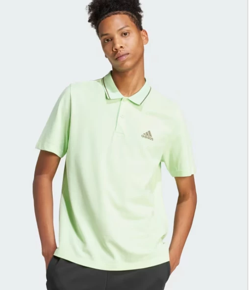 adidas Essentials Pigue Small Logo Polo Tişört IS1329