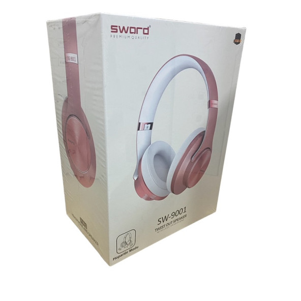 Sword SW-9001 Kulak Üstü Kablosuz Bluetooth Kulaklık ve Hoparlör - 11