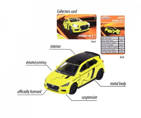 Majorette Racing Cars HYUNDAI İ30 N - 4