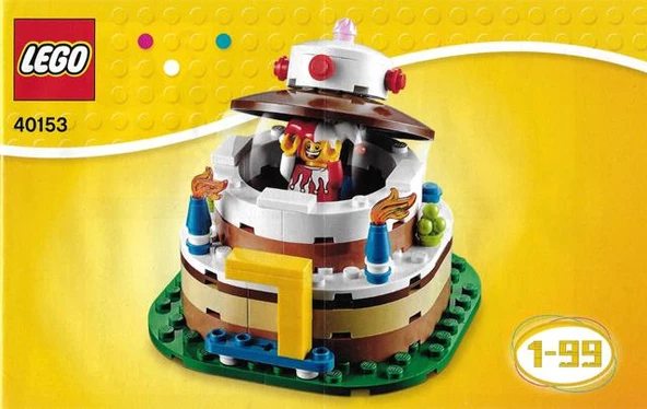 Lego Seasonal 40153 Birthday Table Decoration - Resim 2