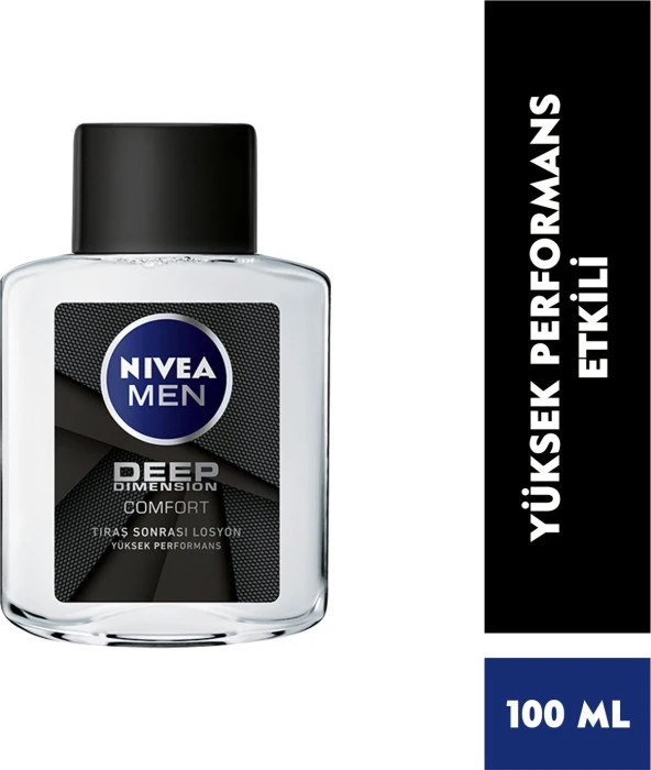 NIVEA Men Deep Dimension Tıraş Sonrası Losyon 100ml,Çekici Koku