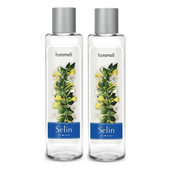 Selin 80 Derece Hanımeli Parfümlü Kolonya Pet Şişe 200 ML x 2