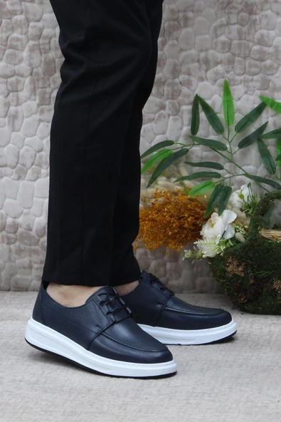 Mehmet Mete 24444 Bordolli Yumuşak Hafif İç Ve Dış Hakiki Deri Erkek Ayakkabı - Resim 12