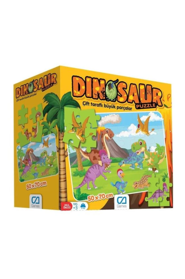 Ca Games 5139 Dinazorlar Yer Puzzle