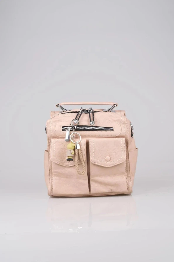 Yumuşak Deri Sırt Ve Çapraz Çanta ürün görseli