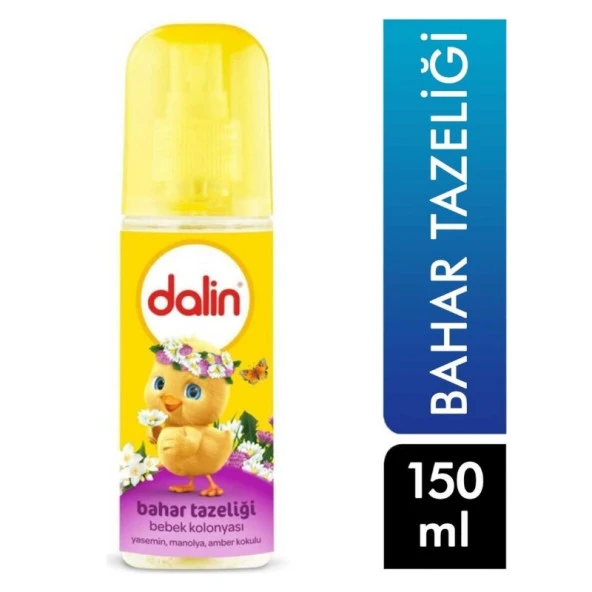 Dalin Bebek Kolonyası Bahar Tazeliği 150 ml 8690605065973 Kolonya