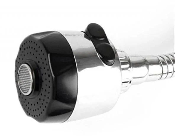 Oynar Başlıklı 2 Fonksiyonlu Spiral Musluk Başlığı Mutfak Hortumu - Resim 7