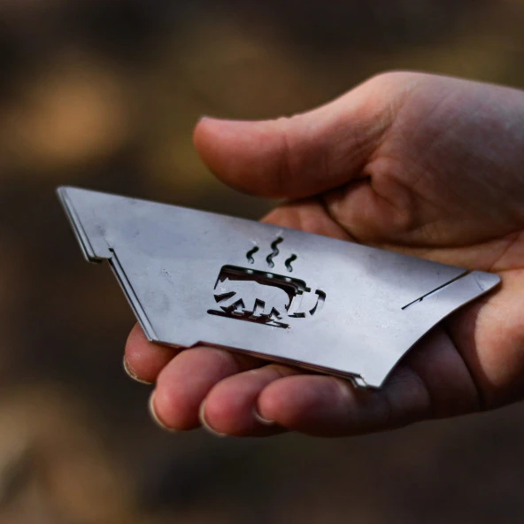 Kamp Ayısı® Barista Dripper™ Filtre Kahve Damıtıcı: Katlanır Paslanmaz Metal Kahve Demleme Aparatı - 2