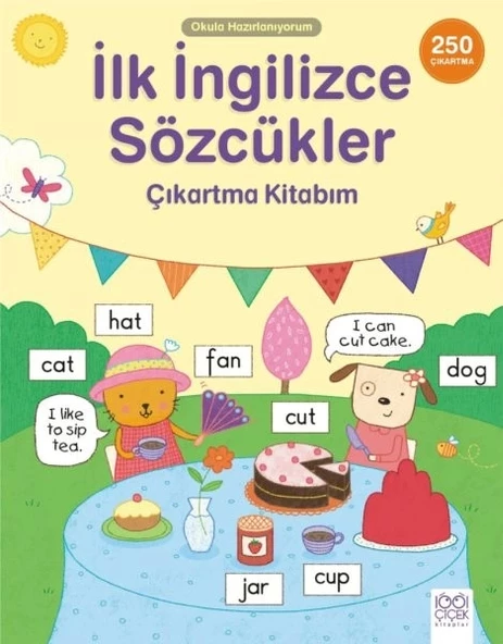 İlk İngilizce Sözcükler Çıkartma Kitabım- 250 Çıkartma