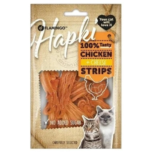 Flamingo Hapki Tavuklu ve Peynirli Kedi Ödülü 85g Skt:08/2026 ürün görseli