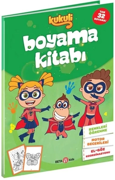Kukuli Boyama Kitabı - 1