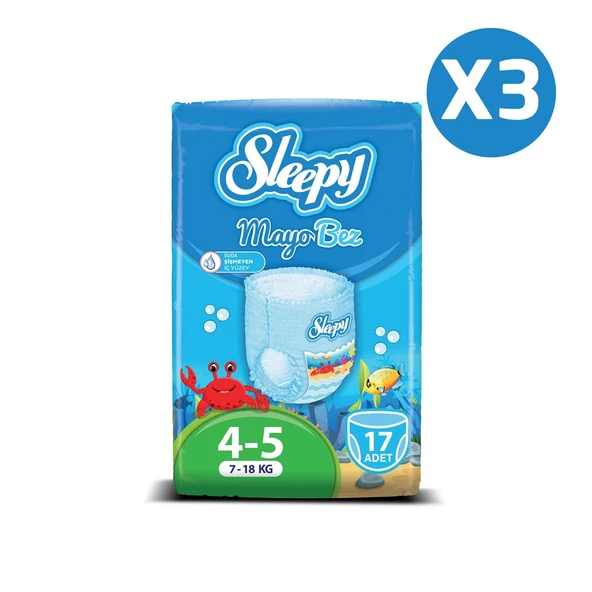 Sleepy Mayo Külot Bez 5 Beden Junior 51 Adet 7-18 Kg - 2