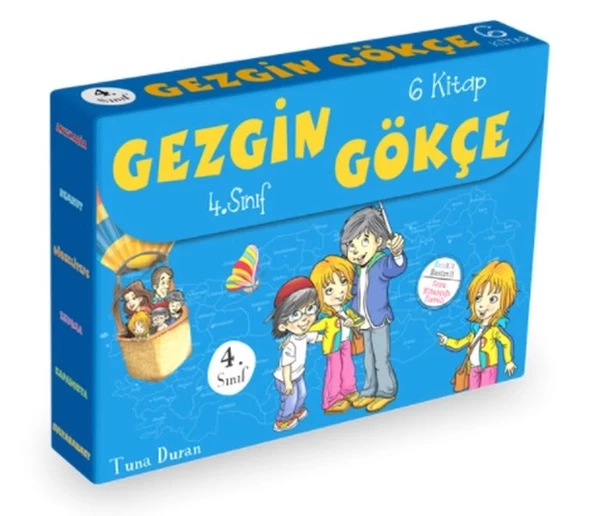 4.Sınıf Gezgin Gökçe - 6 Kitap Takım