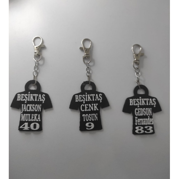 Beşiktaş Anahtarlık 3 lü set