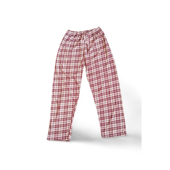 Desenli Penye Yumuşak Rahat Beli Lastikli Yazlık Tayt Pijama Pantolon Desen 1 - Royaleks