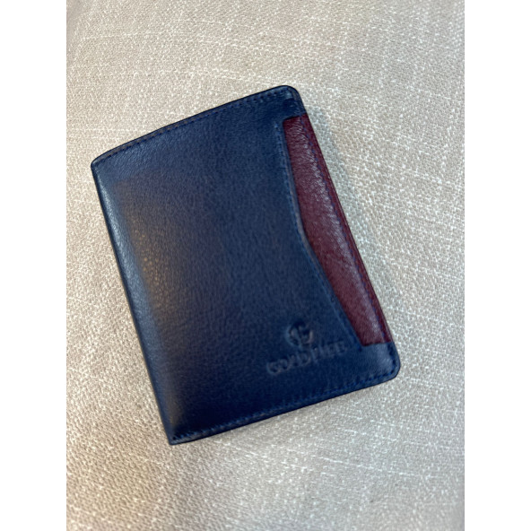 TRG POLO LACİVERT DERİ ERKEK CÜZDAN ürün görseli 1