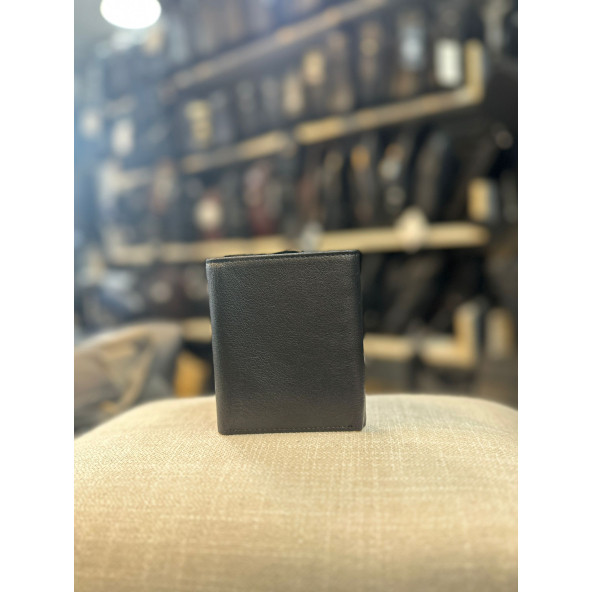 TRG POLO SİYAH DERİ ERKEK CÜZDAN & KARTLIK - Resim 3
