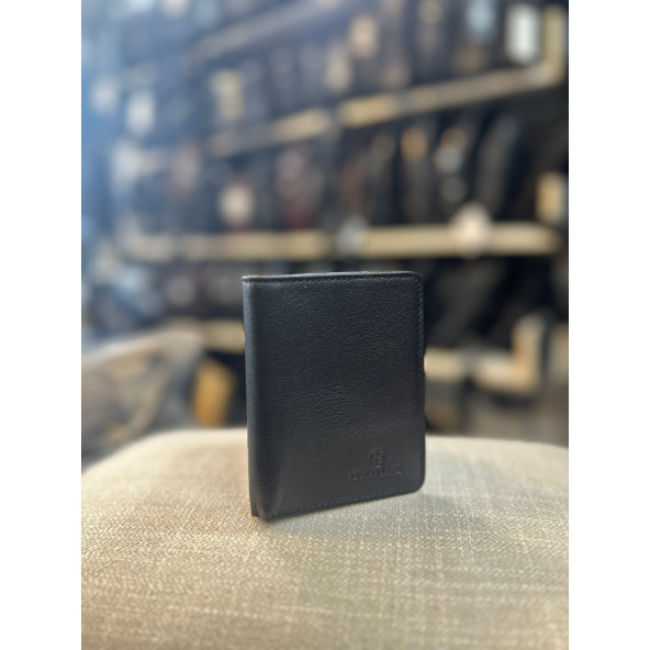 TRG POLO SİYAH DERİ ERKEK CÜZDAN & KARTLIK - Resim 4