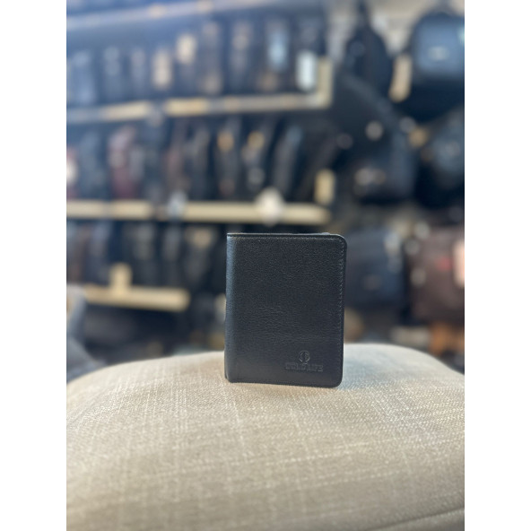 TRG POLO SİYAH DERİ ERKEK CÜZDAN & KARTLIK - Resim 5