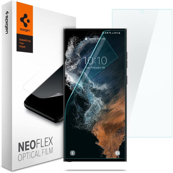Spigen Samsung Galaxy S22 Ultra 5G Ekran Koruyucu Film Neo Flex HD (2 Adet) - AFL04137