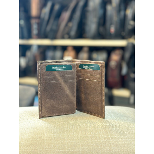 TRG POLO TABA KAHVE ERKEK CÜZDANI ürün görseli 1