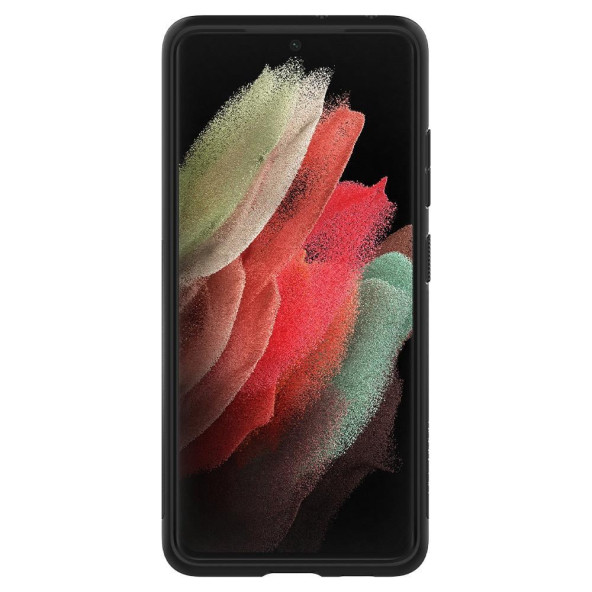 Spigen Samsung Galaxy S21 Ultra Kılıf Slim Armor Black - ACS02374 - 4