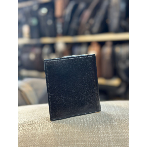 TRG POLO SİYAH DERİ ERKEK CÜZDAN - Resim 4