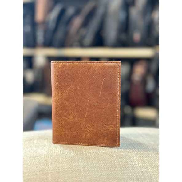 TRG POLO KAHVE DERİ ERKEK CÜZDAN - Resim 4