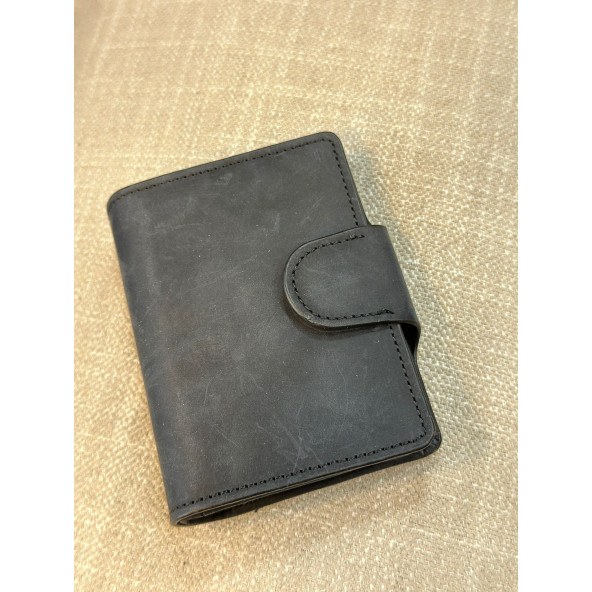 TRG POLO GRİ DERİ ERKEK CÜZDAN & KARTLIK - Resim 3