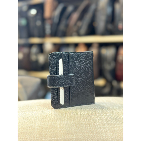 TRG POLO SİYAH  HAKİKİ DERİ ERKEK CÜZDAN - Resim 4