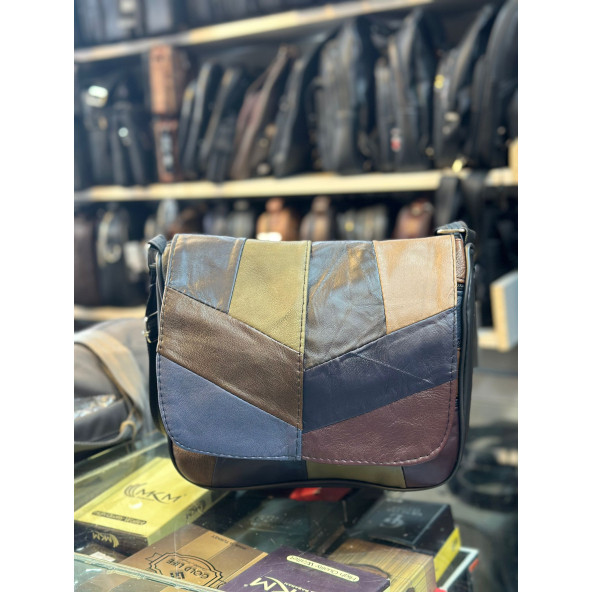 TRG POLO DERİ KADIN OMUZ ÇANTASI ürün görseli 1