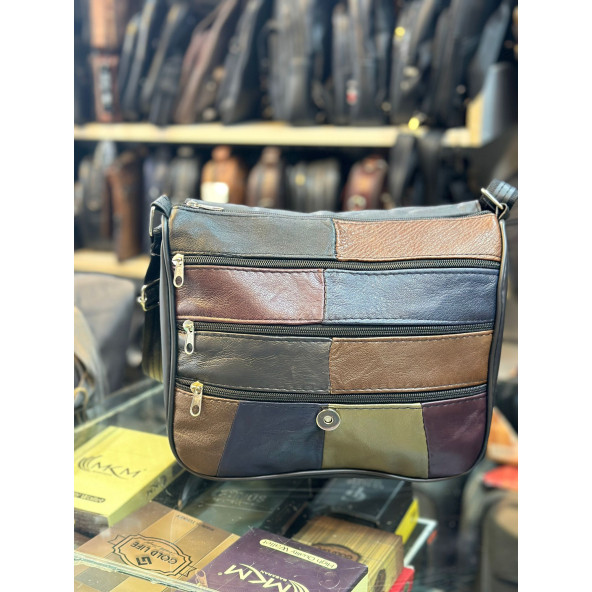 TRG POLO DERİ KADIN OMUZ ÇANTASI - Resim 3