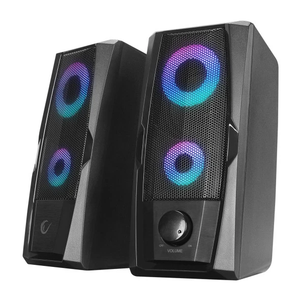 Rampage 2.0 RGB Işıklı Multimedia 5V 30dB Gaming Oyuncu Speaker