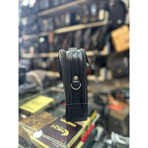 TRG POLO SİYAH EL OMUZ ÇANTASI ürün görseli 1