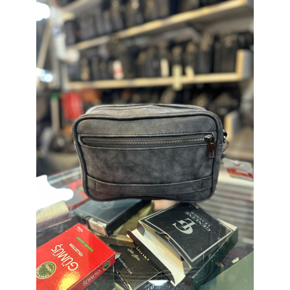 TRG POLO SİYAH SUNNİ DERİ EL PORTFÖY ÇANTASI - Resim 2