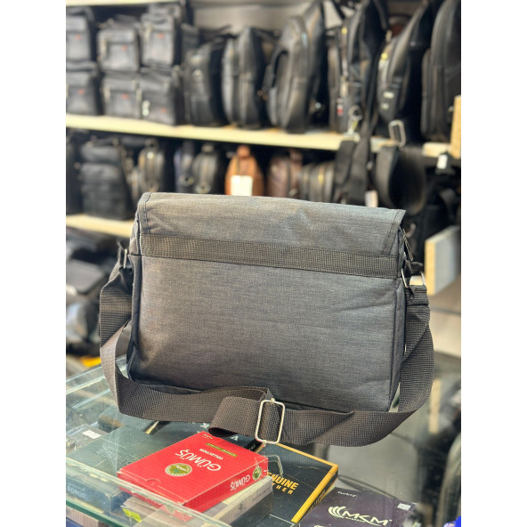 TRG POLO Gri Keten Omuz Çantası - Resim 2