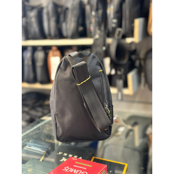 TRG POLO SİYAH RENKLİ BEL OMUZ ÇANTASI - Resim 2