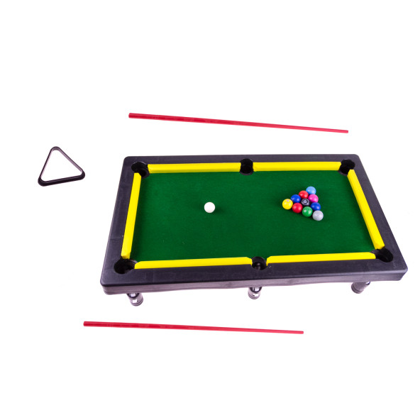 Oyuncak Bilardo Masa Üstü Ayaklı Süper Bilardo Seti