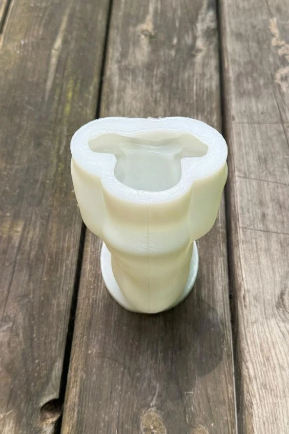 Alina Sakız Çiğneyen Kadın Tekli Silikon Mum Kalıbı - Resim 5