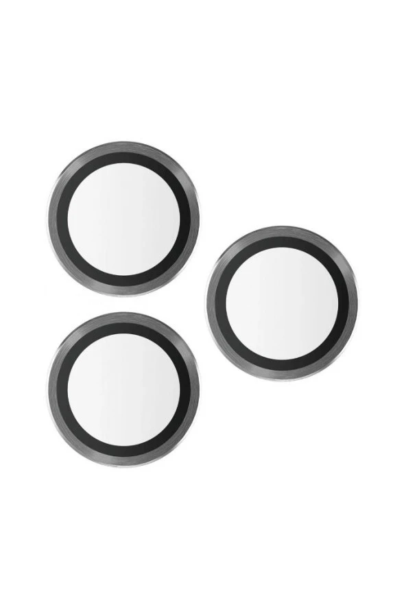 PanzerGlass iPhone 15 Pro/15 Pro Max Black Kamera Koruyucu - 3