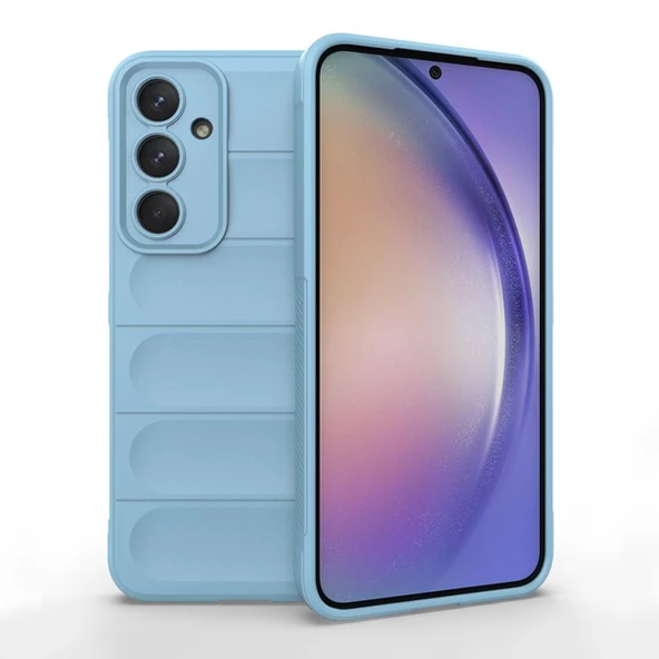 Samsung Galaxy A35 5G Kılıf Optimum Lens Çerçeveli Silikon Kapak - 2