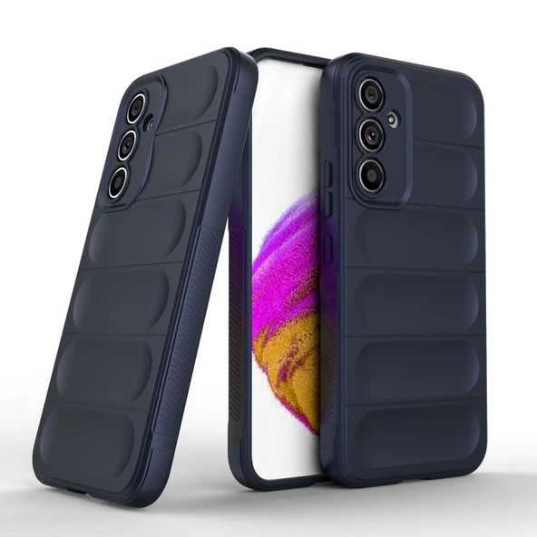 Samsung Galaxy A35 5G Kılıf Optimum Lens Çerçeveli Silikon Kapak - 7